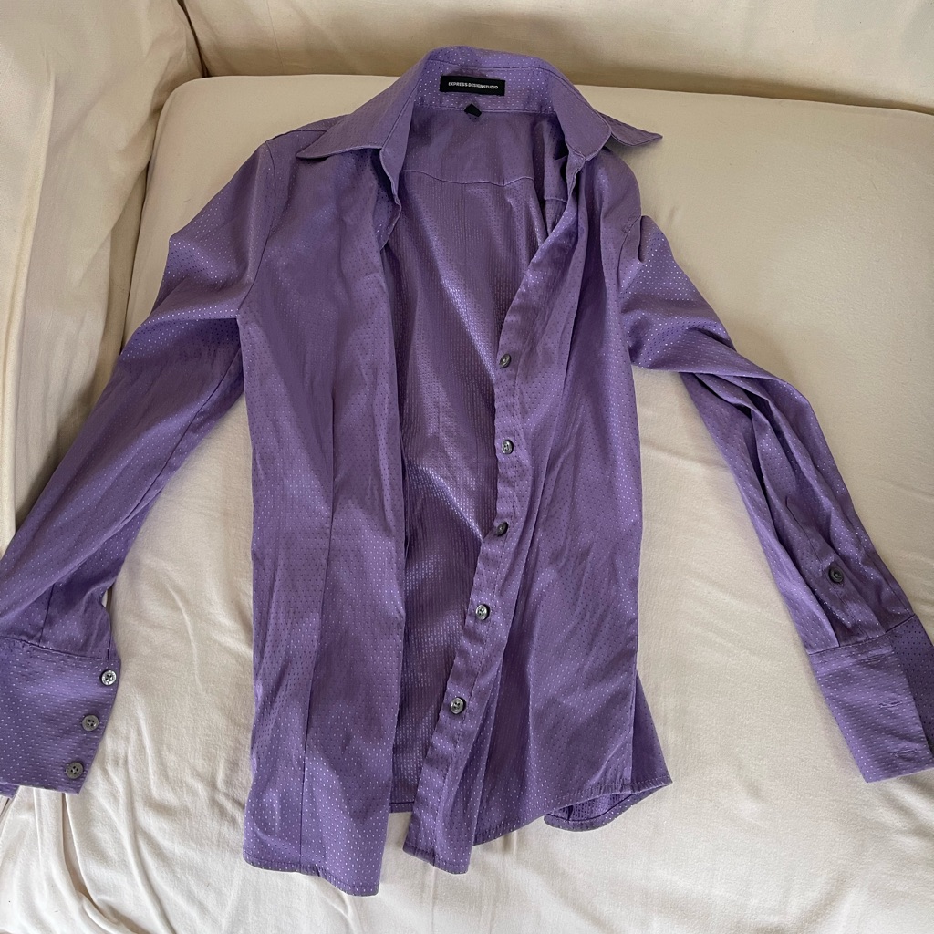 Express Button Down Collared Shirt
